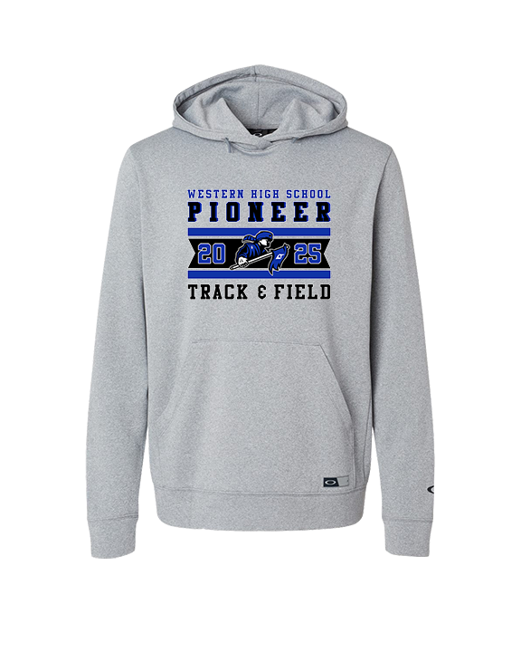 Western HS Track & Field Stamp - Oakley Performance Hoodie