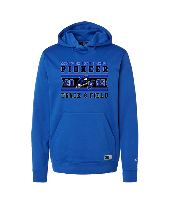 Western HS Track & Field Stamp - Oakley Performance Hoodie