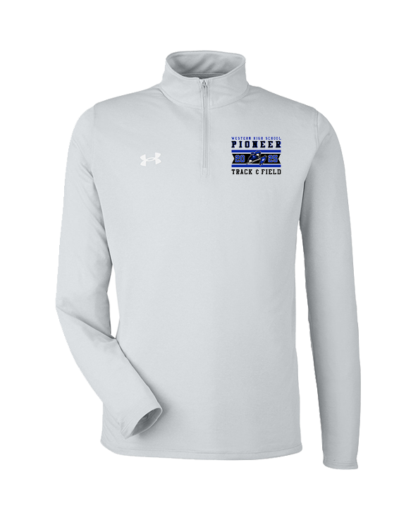 Western HS Track & Field Stamp - Under Armour Mens Tech Quarter Zip