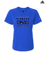 Western HS Track & Field Stamp - Womens Adidas Performance Shirt
