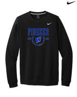 Western HS Track & Field Swoop - Mens Nike Crewneck