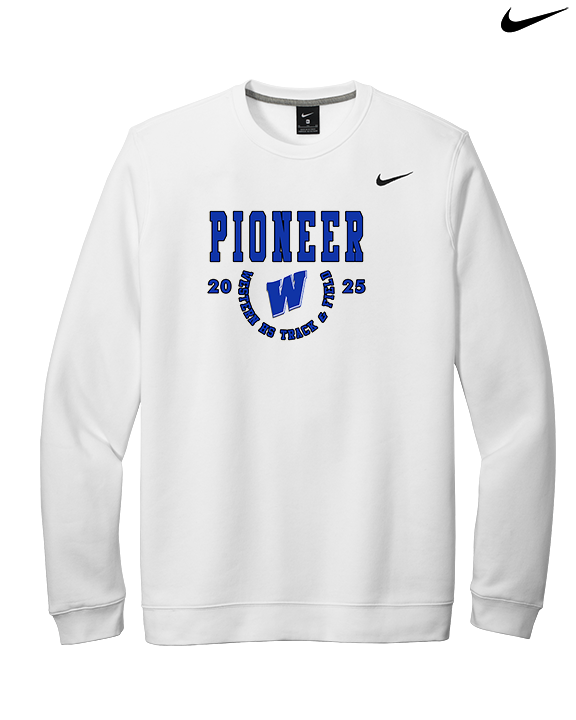 Western HS Track & Field Swoop - Mens Nike Crewneck
