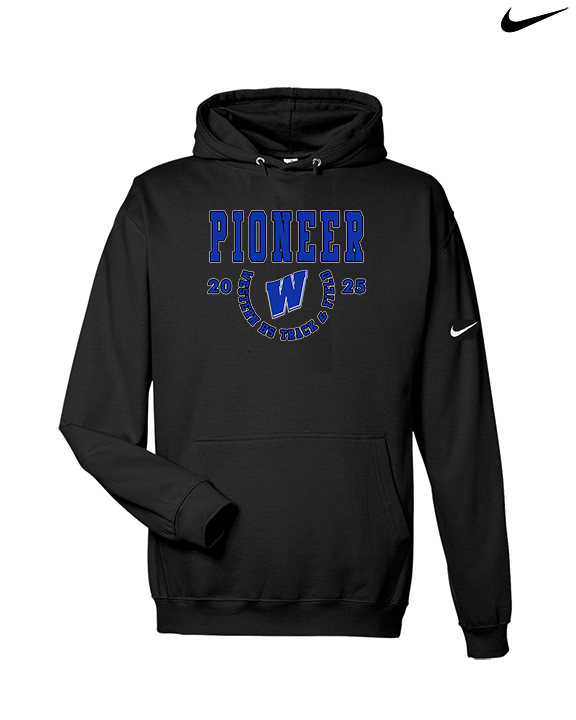 Western HS Track & Field Swoop - Nike Club Fleece Hoodie