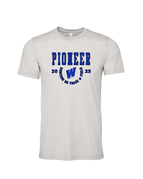 Western HS Track & Field Swoop - Tri-Blend Shirt