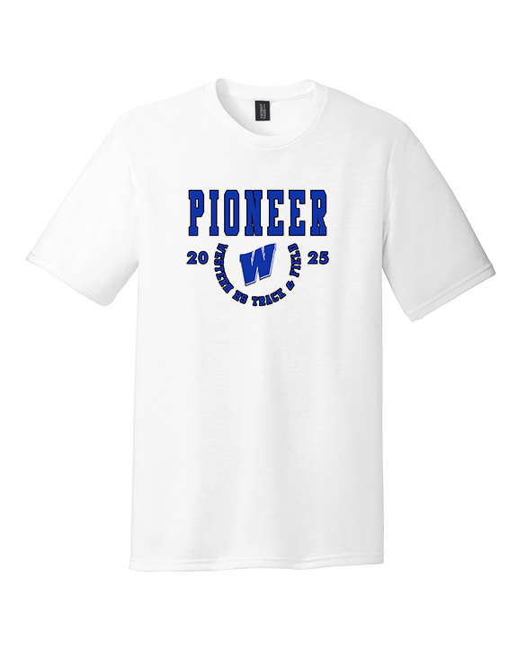 Western HS Track & Field Swoop - Tri-Blend Shirt