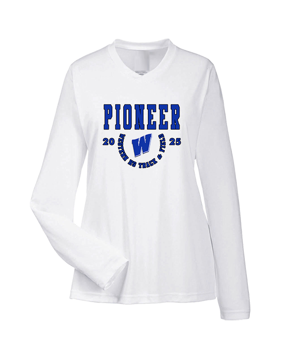 Western HS Track & Field Swoop - Womens Performance Longsleeve