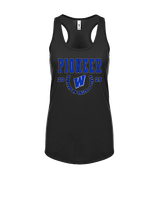 Western HS Track & Field Swoop - Womens Tank Top
