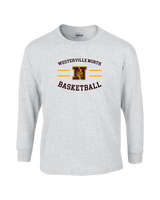 Westerville North HS Basketball Curve - Cotton Longsleeve