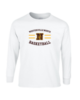 Westerville North HS Basketball Curve - Cotton Longsleeve