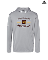 Westerville North HS Basketball Curve - Mens Adidas Hoodie