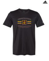 Westerville North HS Basketball Curve - Mens Adidas Performance Shirt
