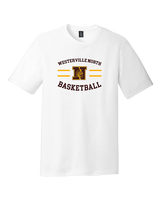 Westerville North HS Basketball Curve - Tri-Blend Shirt