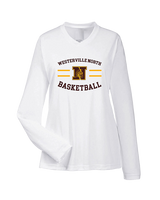 Westerville North HS Basketball Curve - Womens Performance Longsleeve