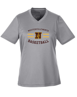 Westerville North HS Basketball Curve - Womens Performance Shirt