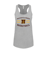 Westerville North HS Basketball Curve - Womens Tank Top
