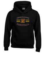 Westerville North HS Basketball Curve - Youth Hoodie