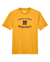 Westerville North HS Basketball Curve - Youth Performance Shirt