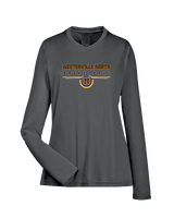 Westerville North HS Basketball Design - Womens Performance Longsleeve