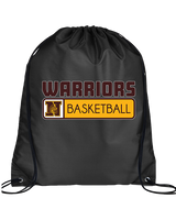 Westerville North HS Basketball Pennant - Drawstring Bag