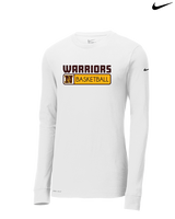 Westerville North HS Basketball Pennant - Mens Nike Longsleeve