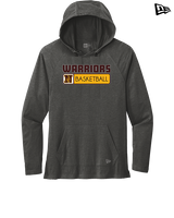 Westerville North HS Basketball Pennant - New Era Tri-Blend Hoodie