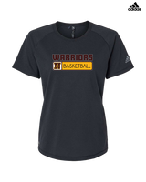 Westerville North HS Basketball Pennant - Womens Adidas Performance Shirt