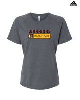 Westerville North HS Basketball Pennant - Womens Adidas Performance Shirt