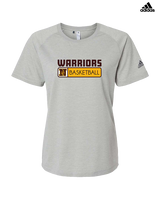 Westerville North HS Basketball Pennant - Womens Adidas Performance Shirt