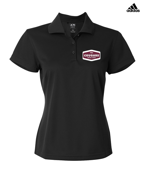 Weston Ranch HS Football Board - Adidas Womens Polo