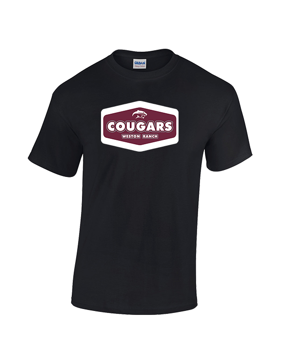 Weston Ranch HS Football Board - Cotton T-Shirt