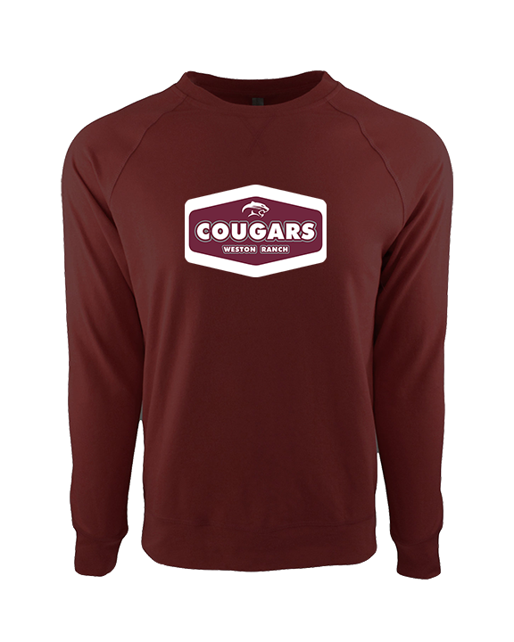 Weston Ranch HS Football Board - Crewneck Sweatshirt