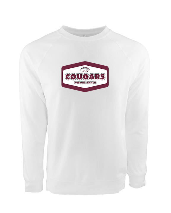 Weston Ranch HS Football Board - Crewneck Sweatshirt