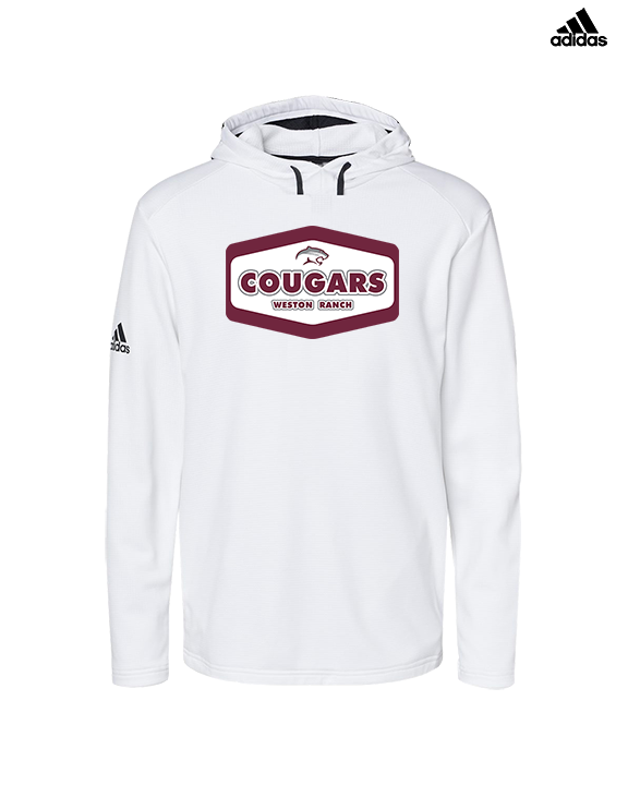 Weston Ranch HS Football Board - Mens Adidas Hoodie