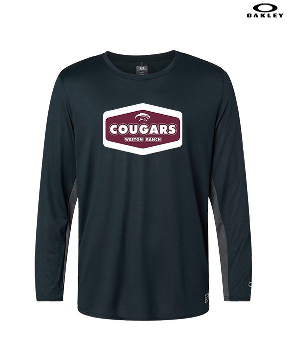 Weston Ranch HS Football Board - Mens Oakley Longsleeve