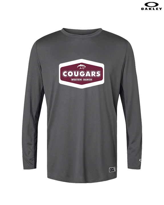 Weston Ranch HS Football Board - Mens Oakley Longsleeve