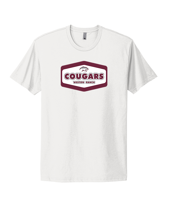 Weston Ranch HS Football Board - Mens Select Cotton T-Shirt