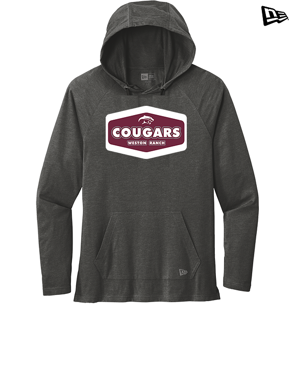 Weston Ranch HS Football Board - New Era Tri-Blend Hoodie