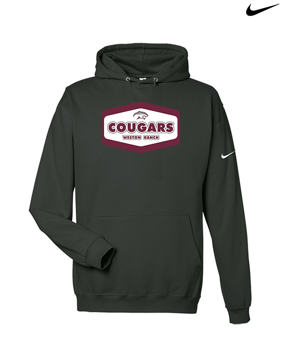 Weston Ranch HS Football Board - Nike Club Fleece Hoodie