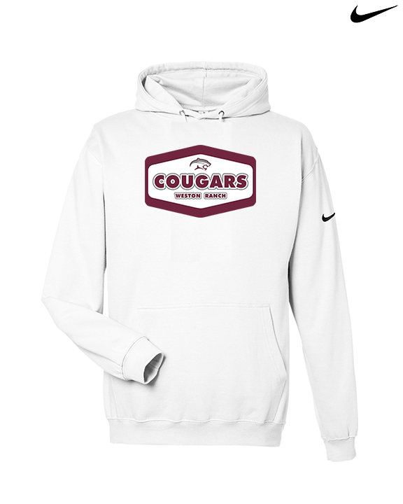 Weston Ranch HS Football Board - Nike Club Fleece Hoodie