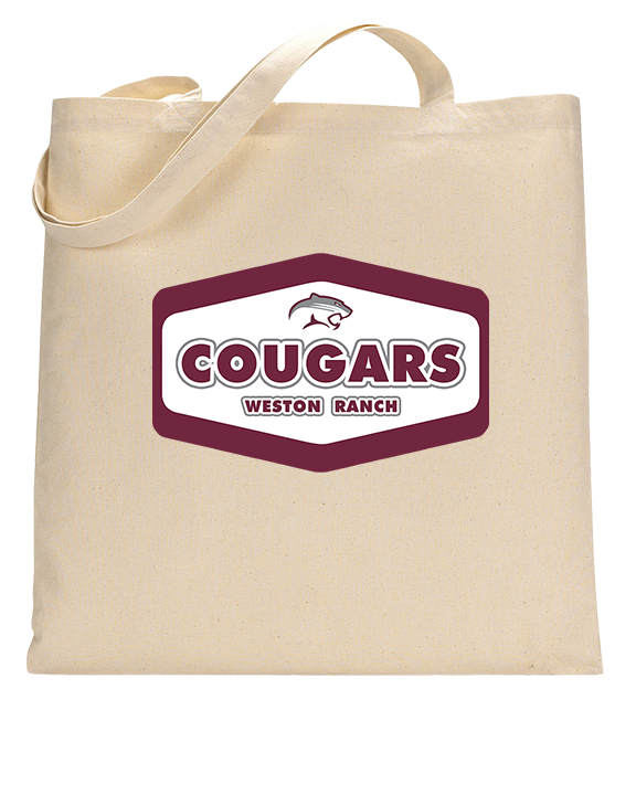 Weston Ranch HS Football Board - Tote