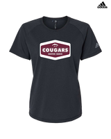 Weston Ranch HS Football Board - Womens Adidas Performance Shirt