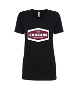 Weston Ranch HS Football Board - Womens Vneck