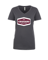 Weston Ranch HS Football Board - Womens Vneck