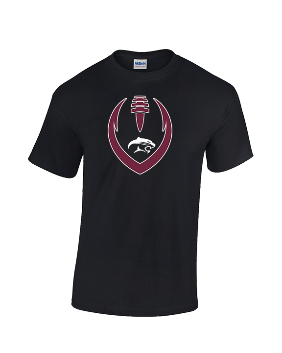 Weston Ranch HS Football Full Football - Cotton T-Shirt