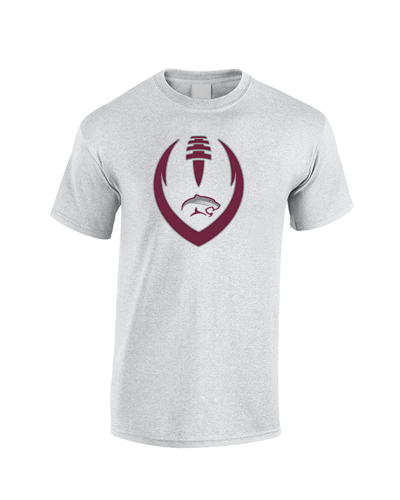 Weston Ranch HS Football Full Football - Cotton T-Shirt