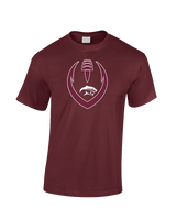 Weston Ranch HS Football Full Football - Cotton T-Shirt