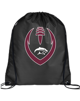 Weston Ranch HS Football Full Football - Drawstring Bag