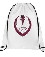 Weston Ranch HS Football Full Football - Drawstring Bag