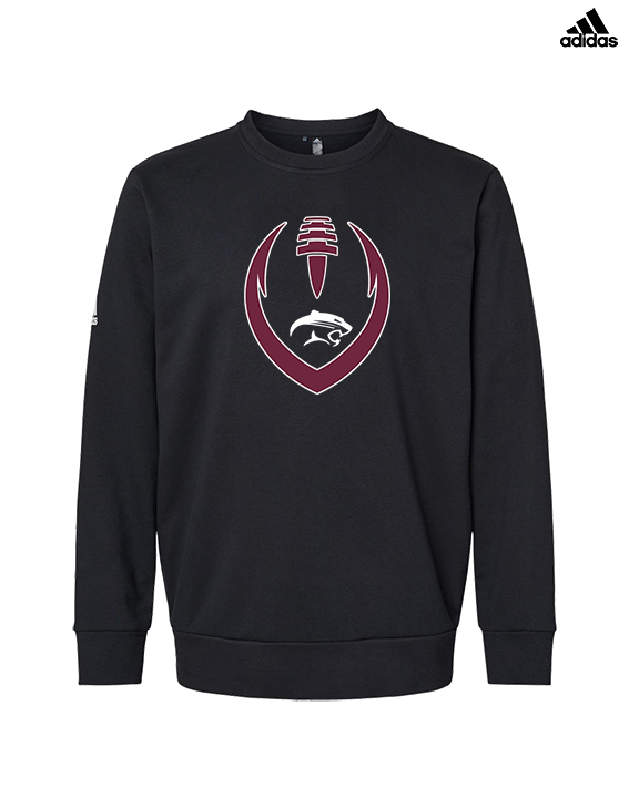 Weston Ranch HS Football Full Football - Mens Adidas Crewneck