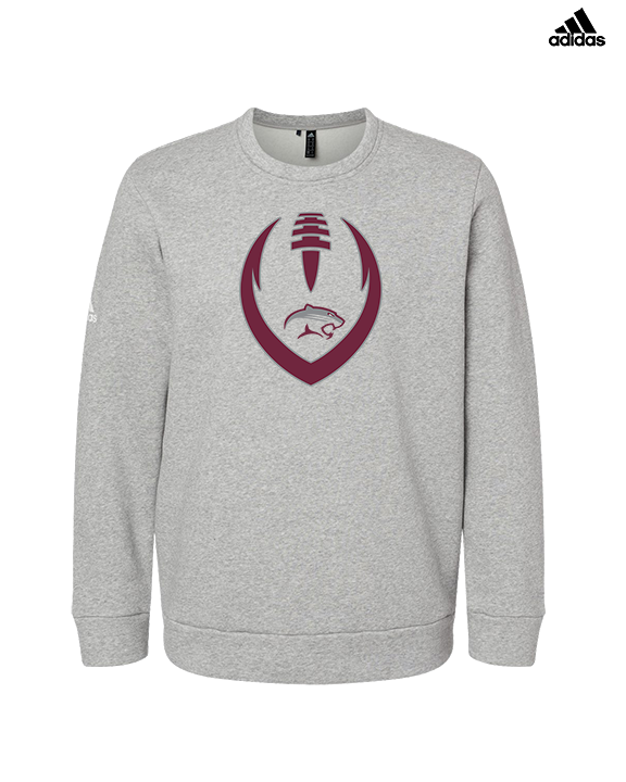 Weston Ranch HS Football Full Football - Mens Adidas Crewneck
